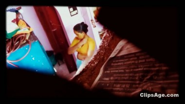 Tamil Maid Changing Dress In Her Room Captured Using Hidden Cam ...