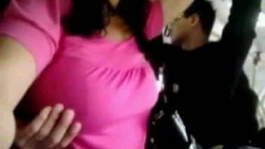 Desi Bus Boobs Touch Voyeur indian porn