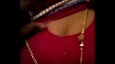 Unwrapping Saree Of Sexy Telugu Wife