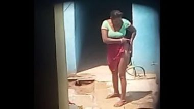 South Indian Aunty In Saree Bathing Video In Hidden Cam