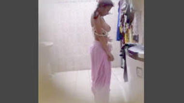 Indian Muslim Aunty Change Dress indian porn