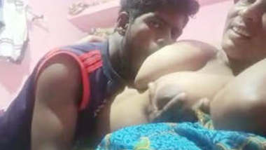 Husband Romance With Wife Breast Clips