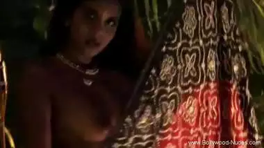 Eastern Indian Dancer Exposed while enjoying the ritual
