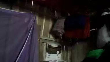 Horny aunty moans on camera during XXX humping by her son in the dark