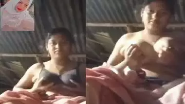 Bengali village girl bra removed and boobs pressing